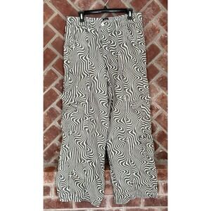 BDG Urban Outfitters Y2K Cargo Pants Retro Swirl Print Women's Size Large